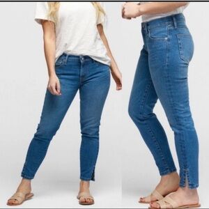Able The Skinny Ankle Slit Jeans